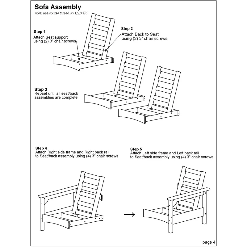Club Settee