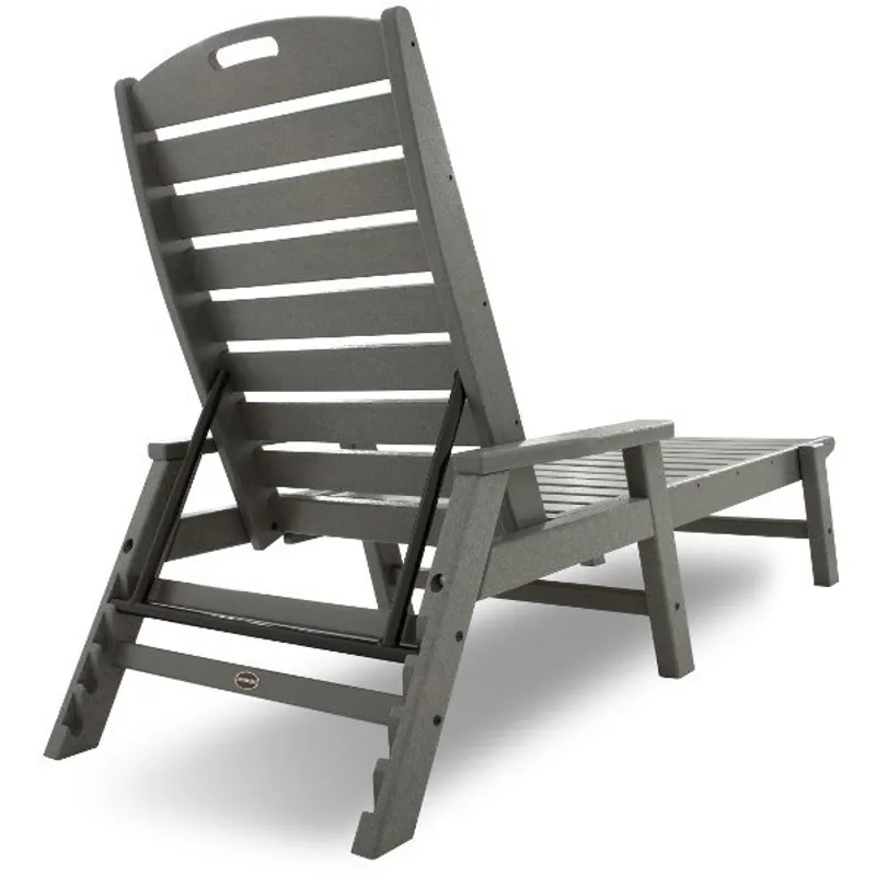 Nautical Chaise w/ Arms