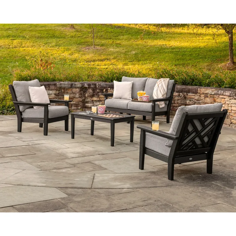 Chippendale Deep Seating Loveseat