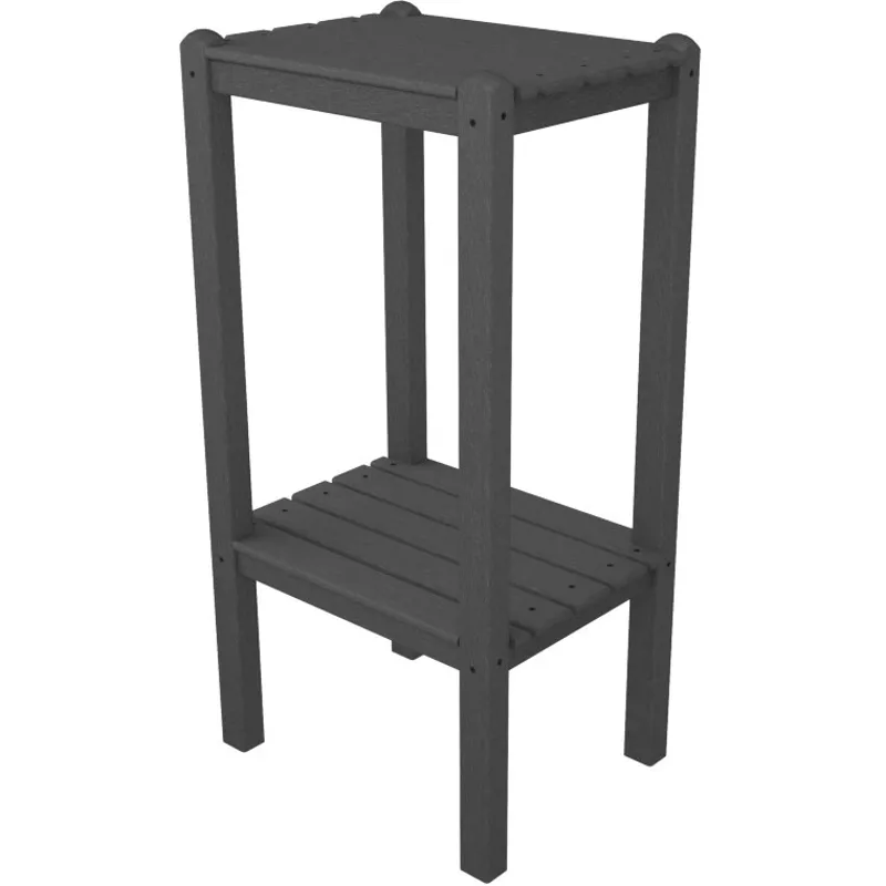 Two Shelf Bar Side Table