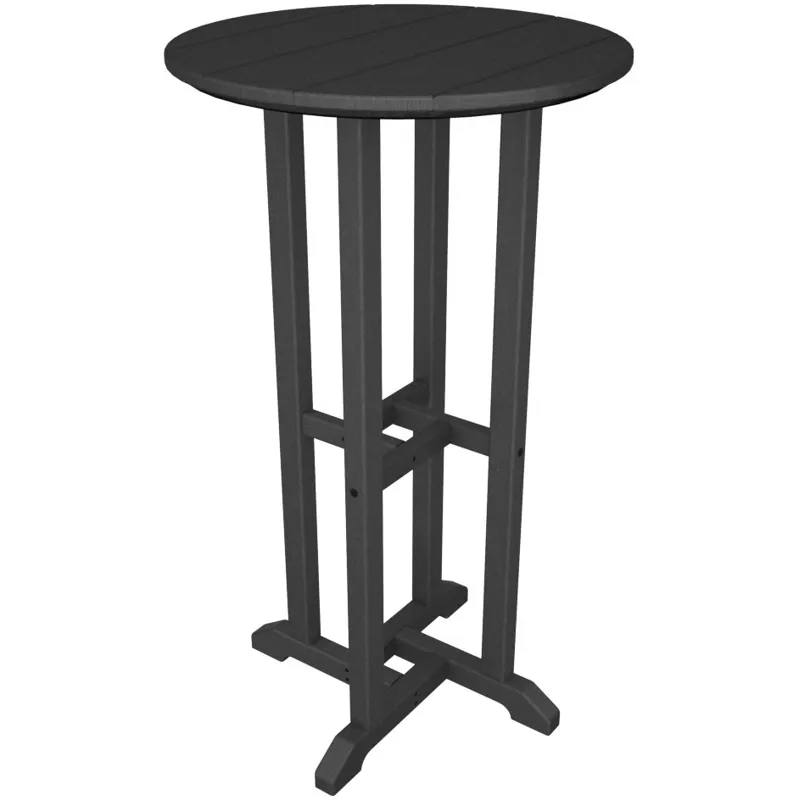 Traditional 24" Round Bar Table