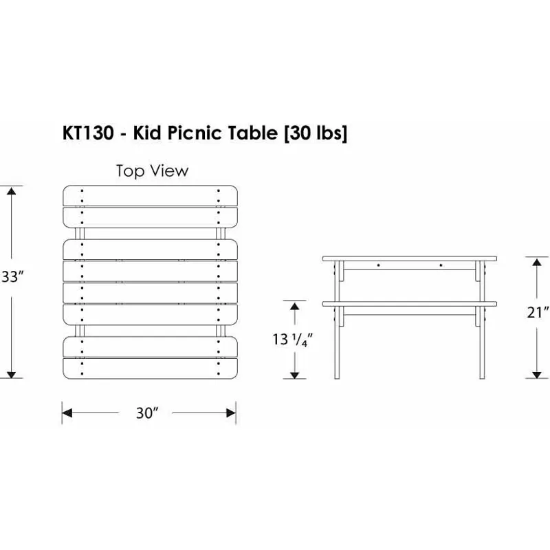Kids Picnic Table