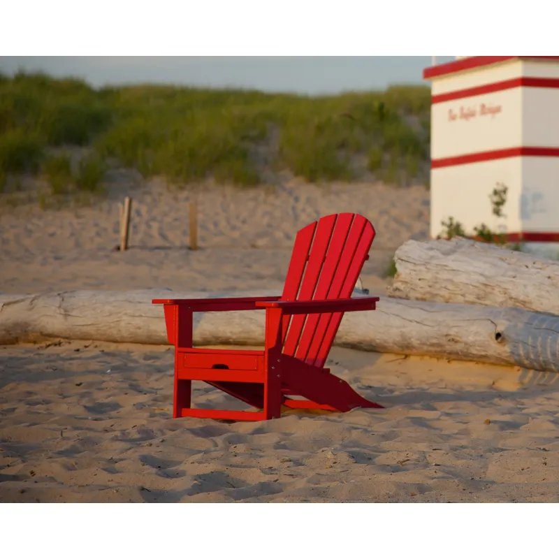 Palm Coast Ultimate Adirondack with Hideaway Ottoman