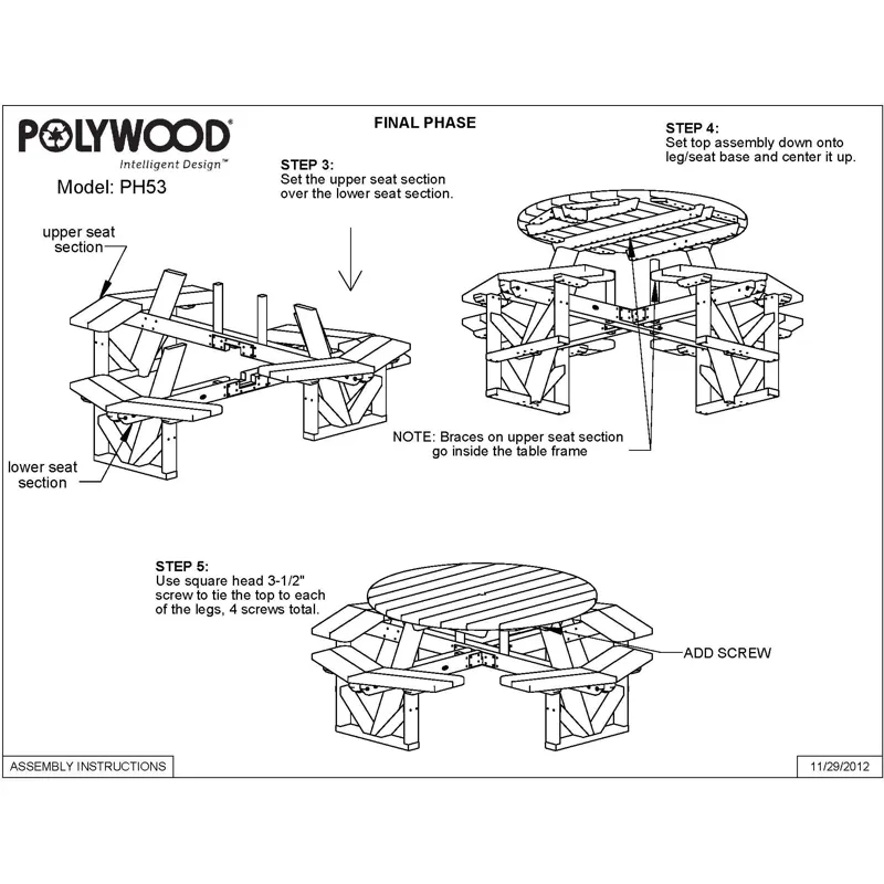Park 53" Octagon Table
