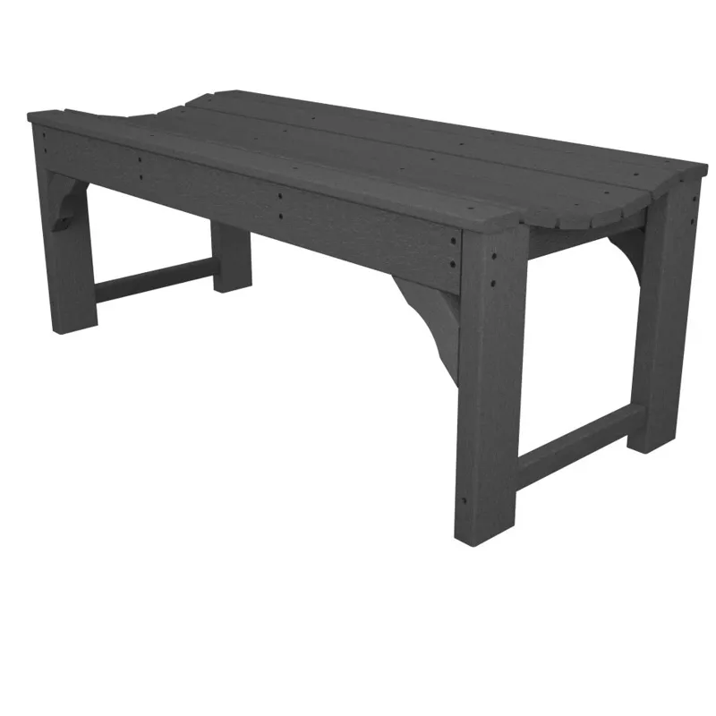 Traditional Garden 48" Backless Bench