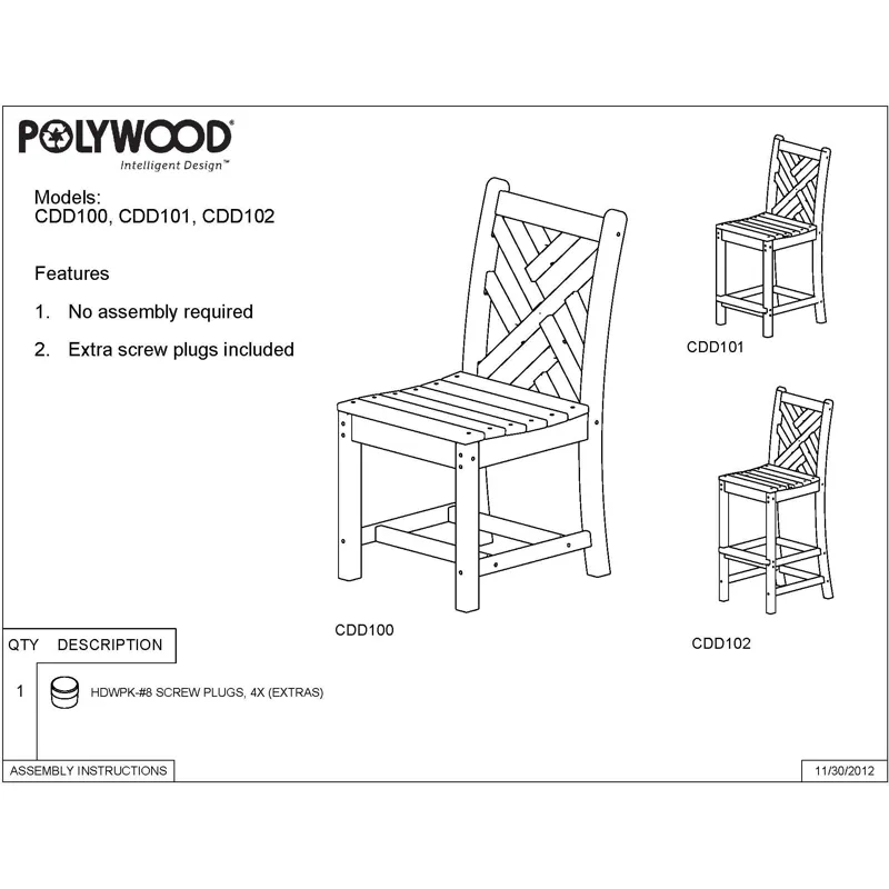 Chippendale Bar Side Chair