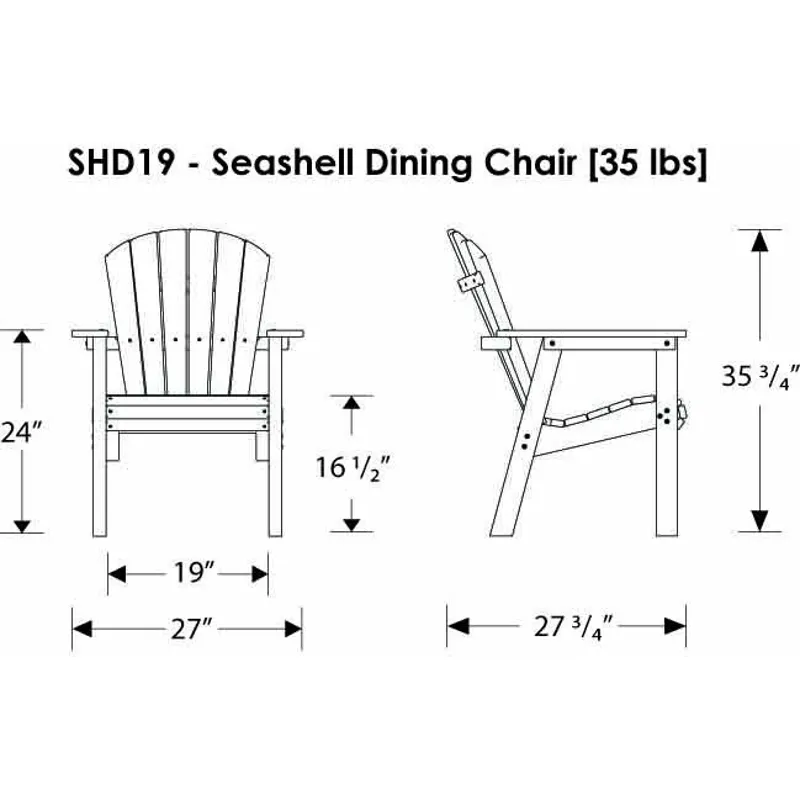 Seashell Casual Chair