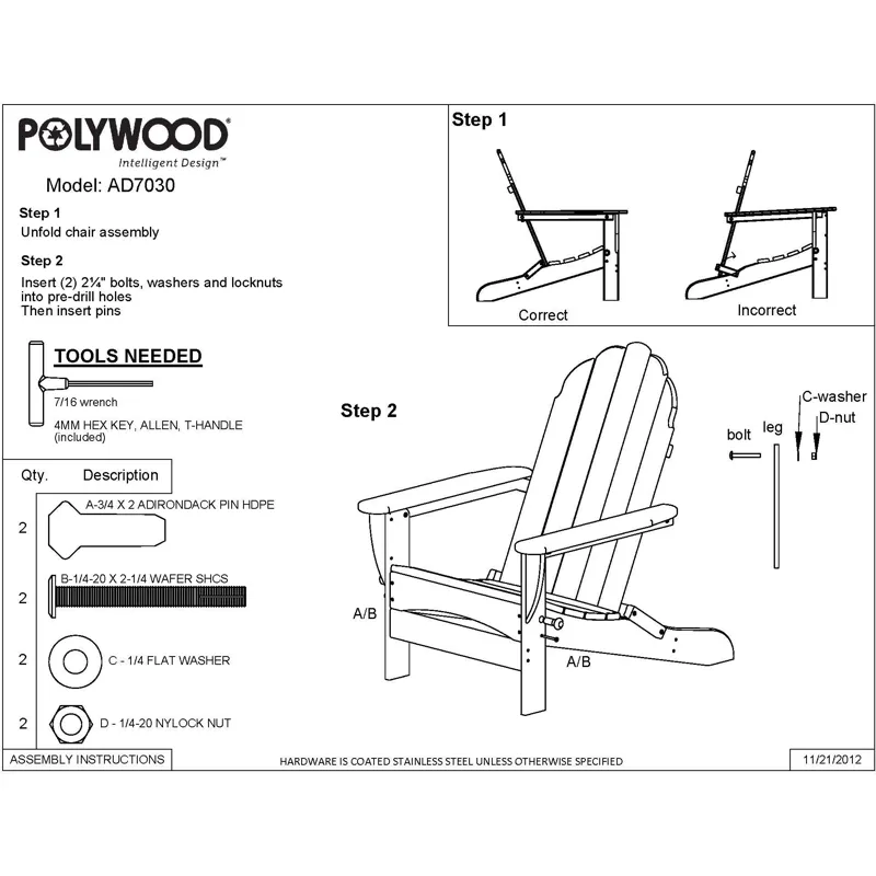 Classic Oversized Curveback Adirondack
