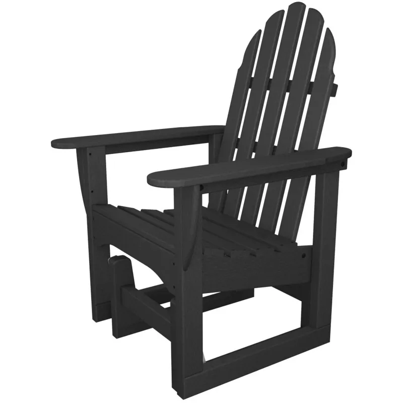 Classic Adirondack Glider Chair