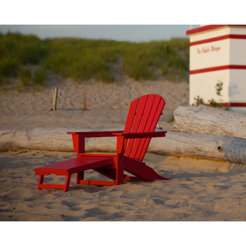 Palm Coast Ultimate Adirondack with Hideaway Ottoman
