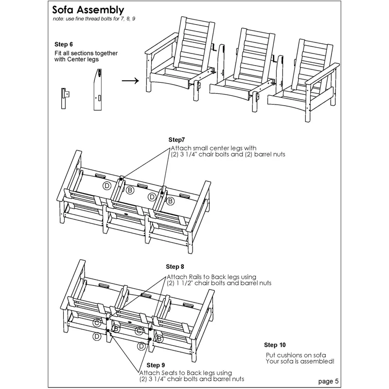 Mission Sofa