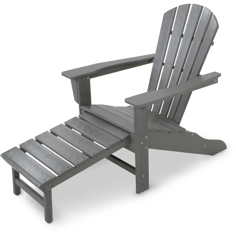 Palm Coast Ultimate Adirondack with Hideaway Ottoman