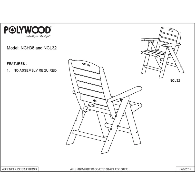 Nautical Highback Chair