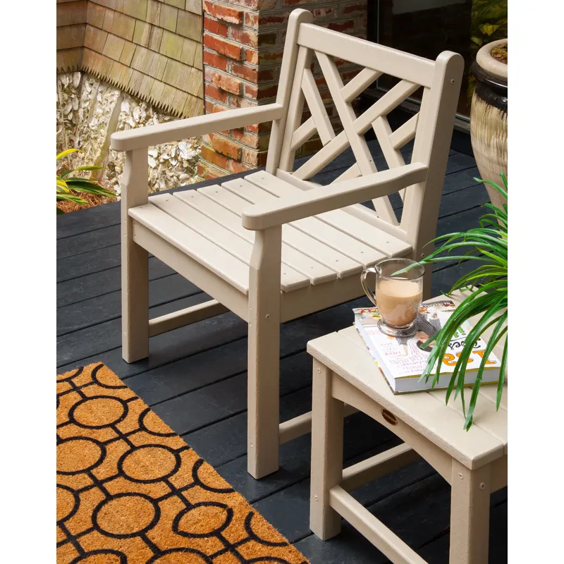 Chippendale Garden Arm Chair