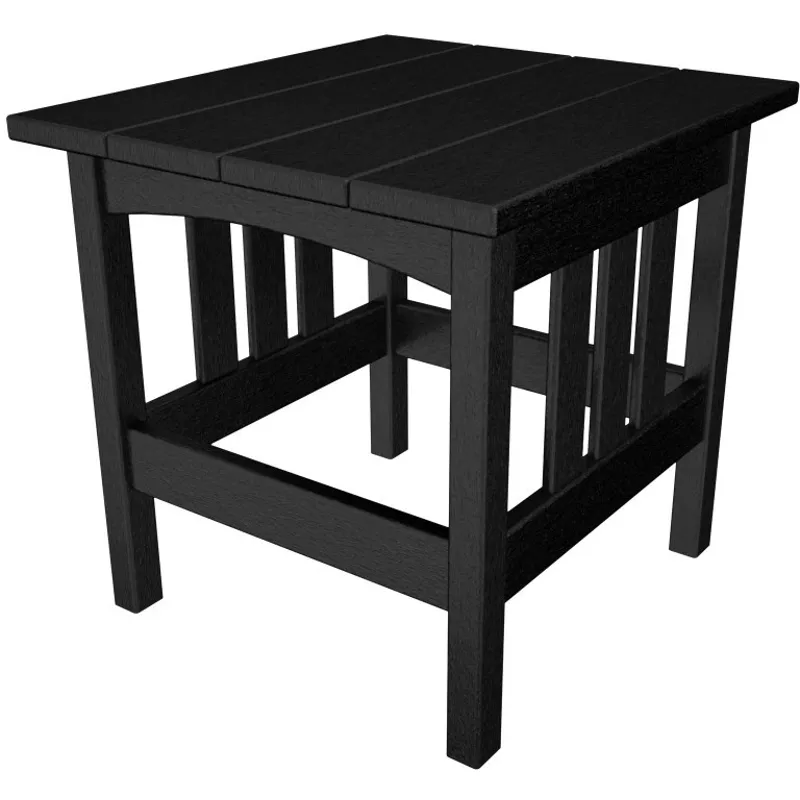 Mission 22" x 24" Side Table