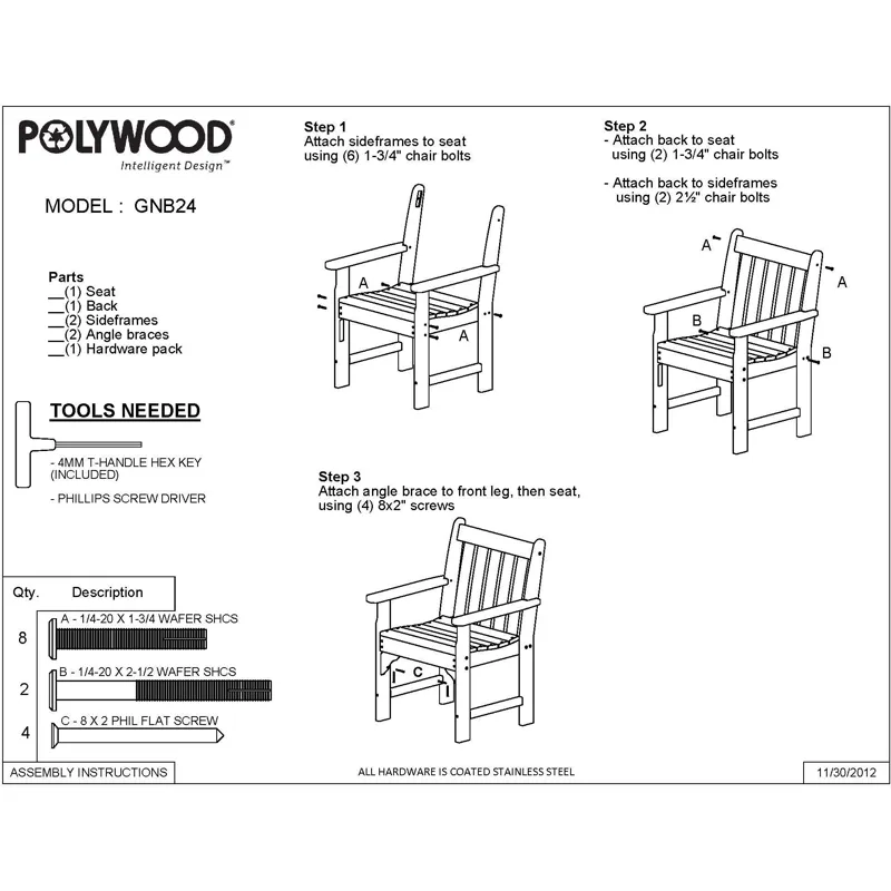 Vineyard Garden Arm Chair