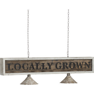 Locally Grown Light Fixture