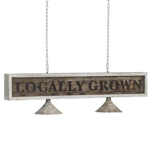 Locally Grown Light Fixture
