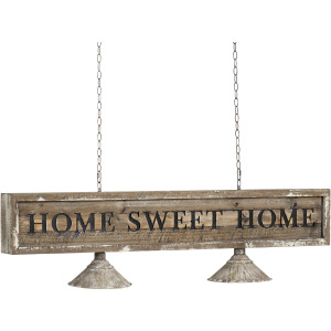 Home Sweet Home Light Fixture