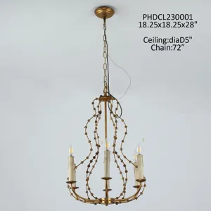 Georgetown Gilded Light Fixture