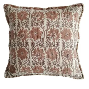 Quince Botanical Print Pillow 26"
