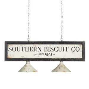 Southern Biscuit Co. Light Fixture