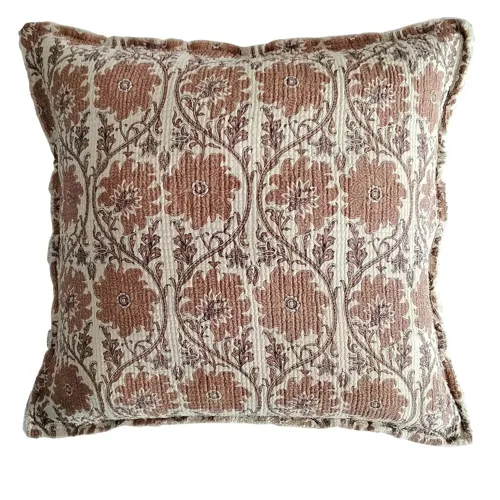 Quince Botanical Print Pillow 26"