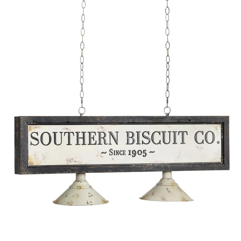 Southern Biscuit Co. Light Fixture