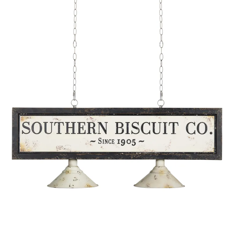Southern Biscuit Co. Light Fixture