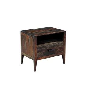 Fall River Nightstand - Obsidian