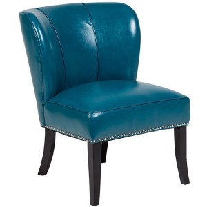 Ipanema Teal Blue Accent Chair