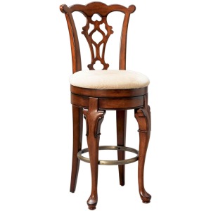 Jamestown Landing Self-Return Swivel Barstool