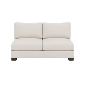 2/2 Armless Standard Loveseat
