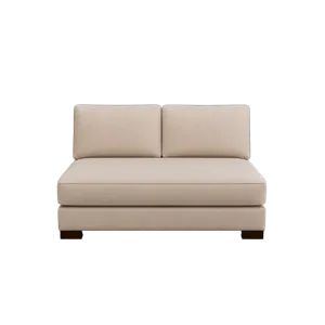 2/1 Armless Standard Loveseat
