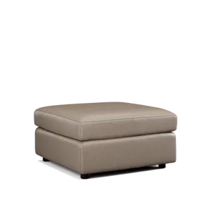 Leather Ottoman