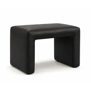 Leather Small Ottoman