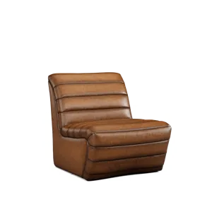 Leather Armless Chair