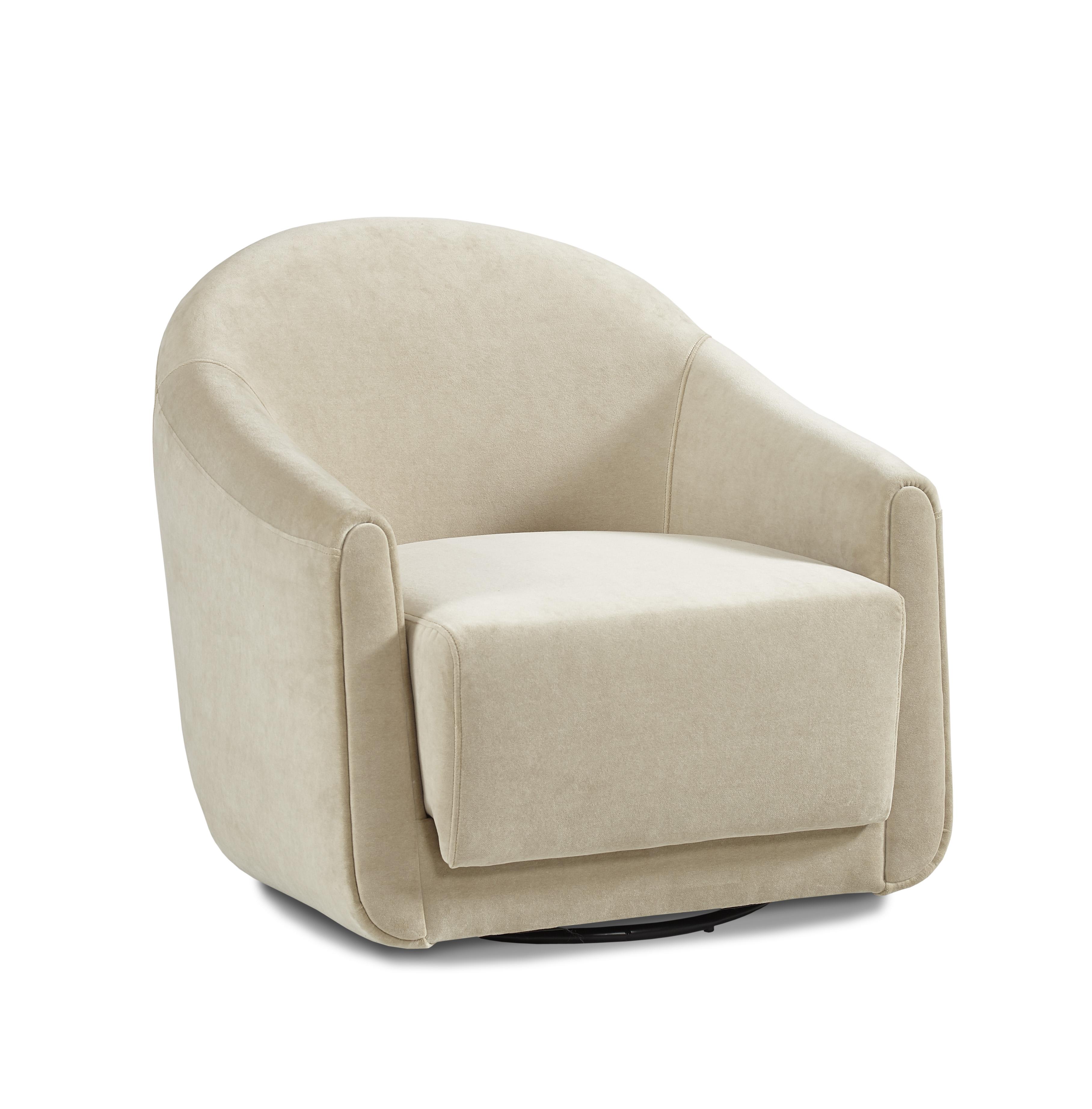 Enzo Swivel Chair 3341C3 by Precedent at Willis Furniture & Mattress