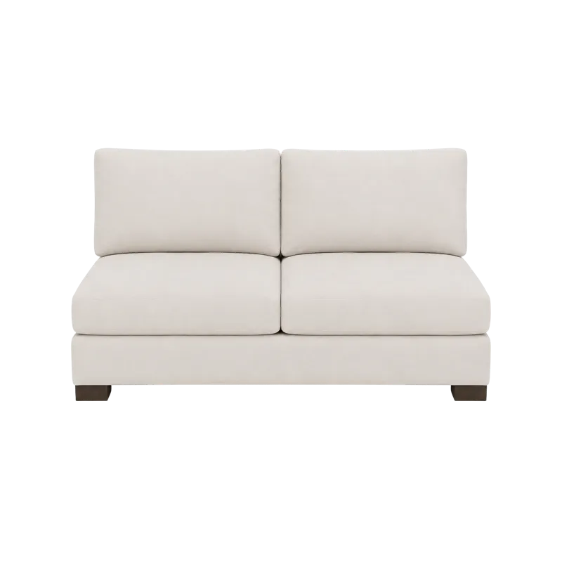 2/2 Armless Standard Loveseat