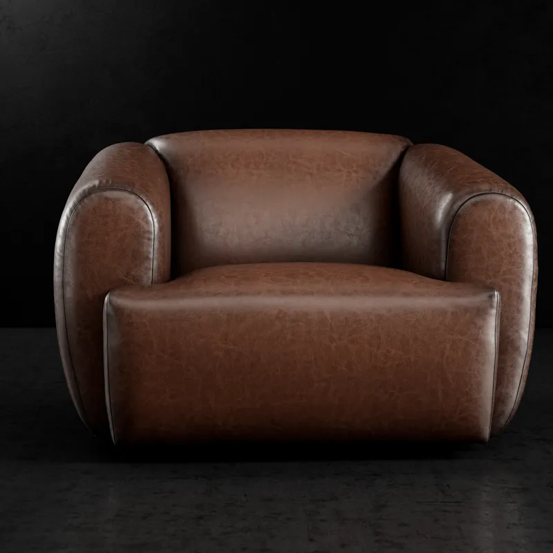 Leather Swivel Chair