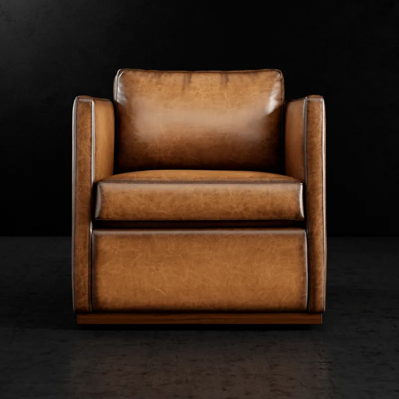 Leather Swivel Chair