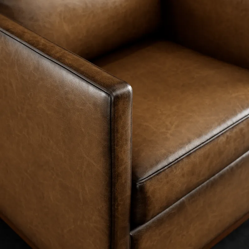 Leather Swivel Chair