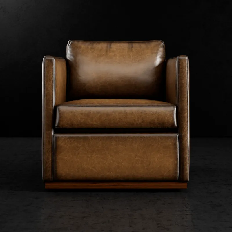 Leather Swivel Chair