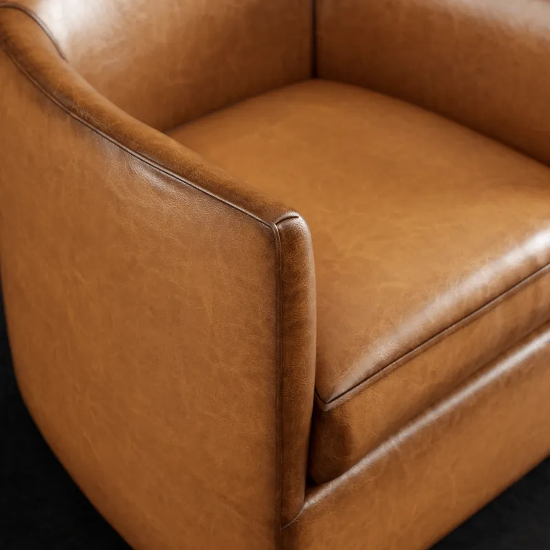 Leather Swivel Chair