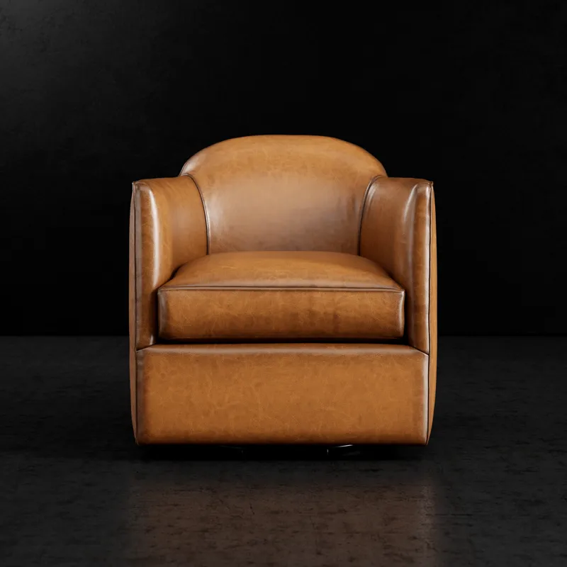 Leather Swivel Chair