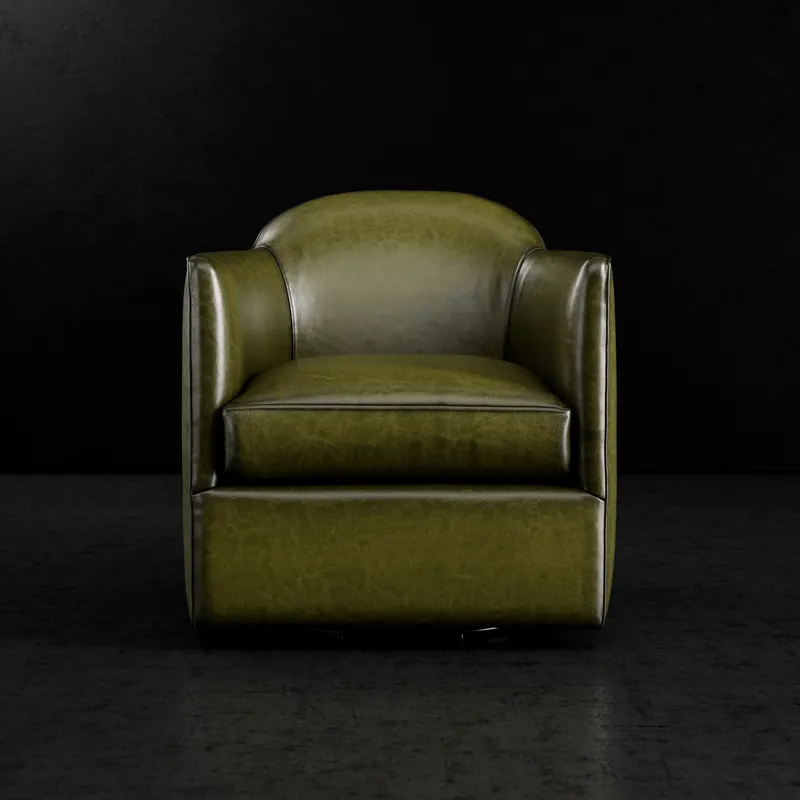 Leather Swivel Chair