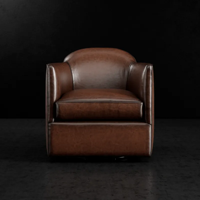 Leather Swivel Chair