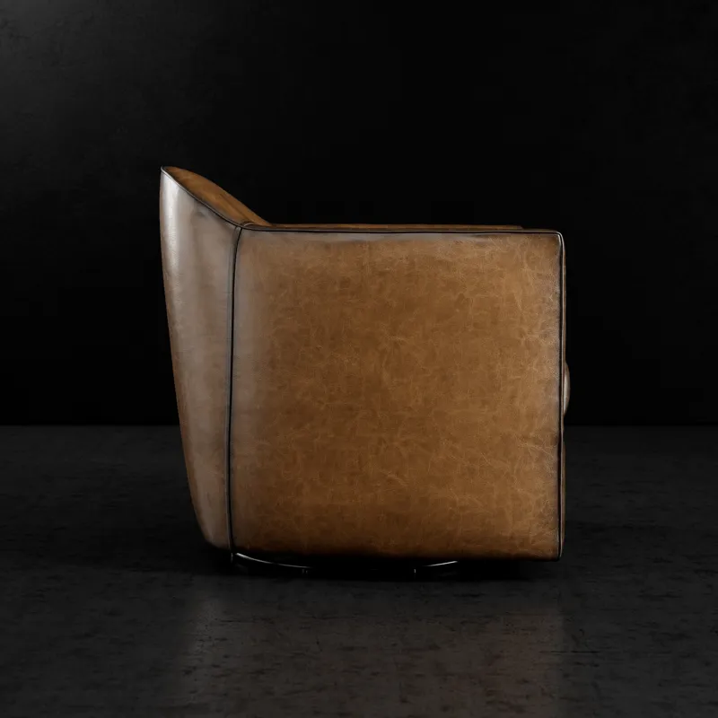 Leather Swivel Chair