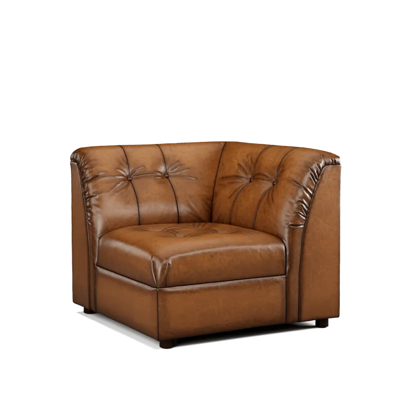 Leather Corner Chair