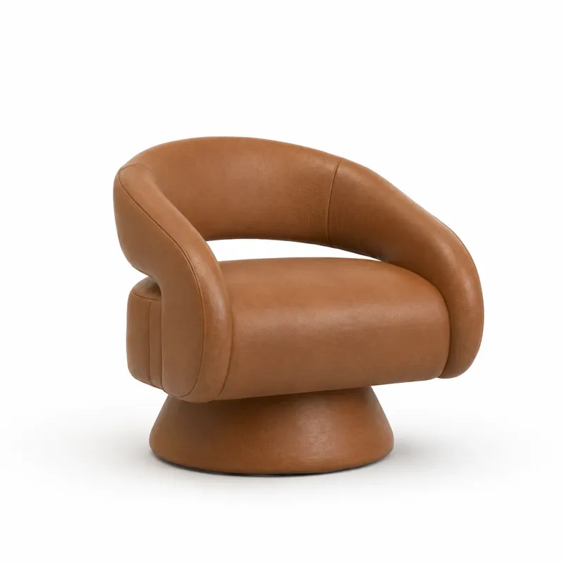 Leather Swivel Chair